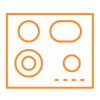 cooktop-orange