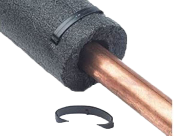 Pipe Insulation Closure Clips or Duct Tape