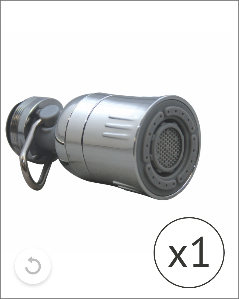 Dual Twist Kitchen Faucet Aerator